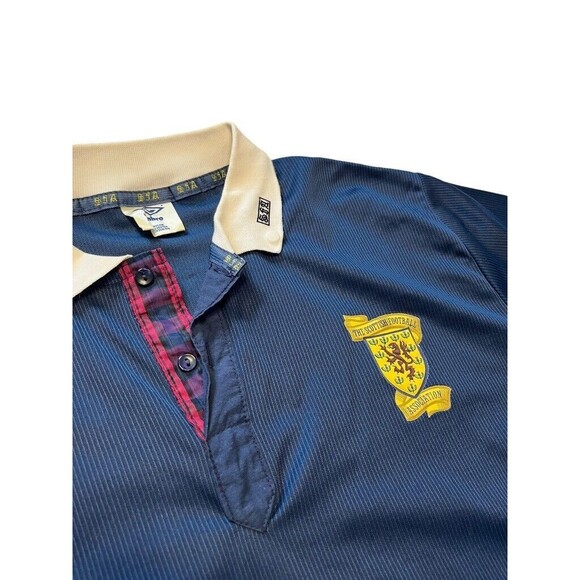 Umbro Scotland 1988 1990 Home Soccer Jersey - Football Men's Size Large? Vintage - Picture 3 of 9